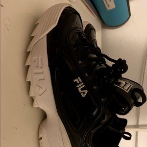 Glossy Fila Disrupter Wmns Size 5.5